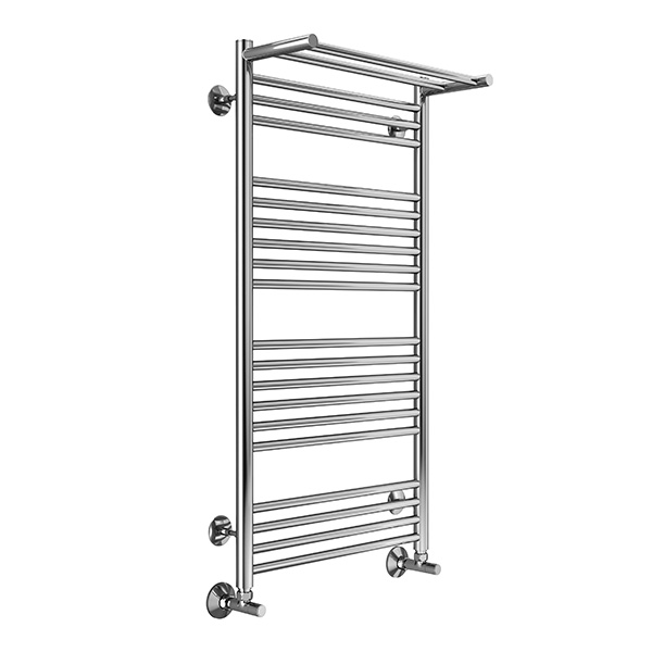 Полотенцесушитель водяной TERMINUS Аврора с одной полкой 532x1010 мм Полотенцесушитель водяной TERMINUS Аврора с одной полкой 532x1010 мм