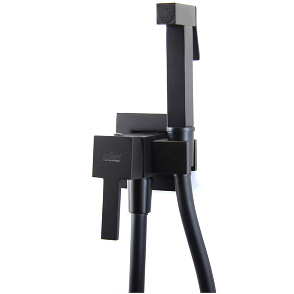 Гигиенический душ встраиваемый со смесителем WEBERT Pegaso черный матовый PE870303560 Гигиенический душ встраиваемый со смесителем WEBERT Pegaso черный матовый PE870303560