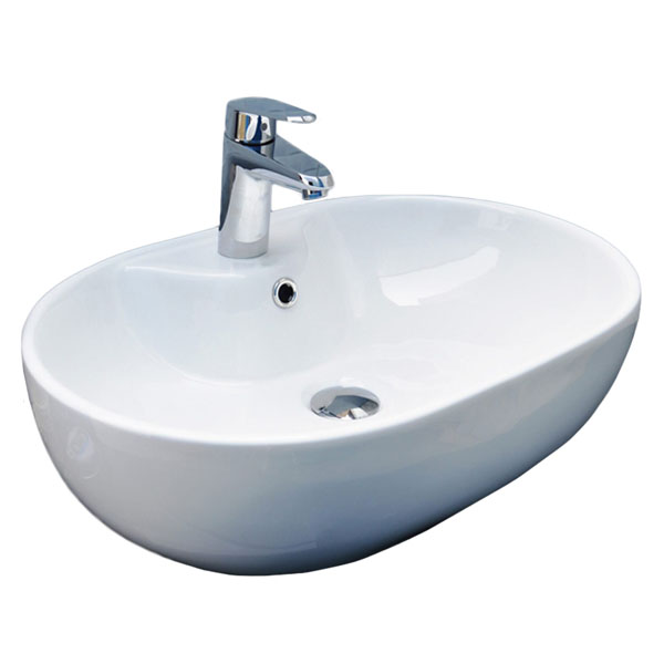 Раковина на столешницу CERAMALUX 600х430х160 мм 9163 Раковина на столешницу CERAMALUX 600х430х160 мм 9163