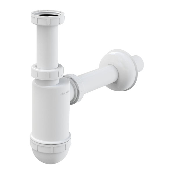 Сифон для раковины ALCAPLAST белый A430 Сифон для раковины ALCAPLAST белый A430