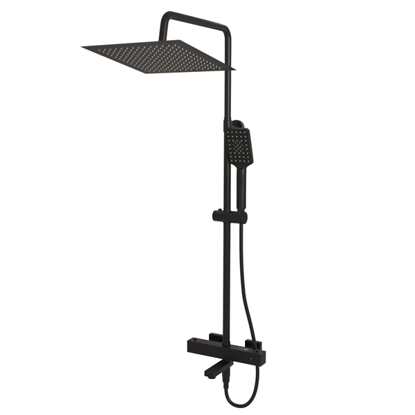 Душевая система WASSERKRAFT Thermo черный матовый A29901 Душевая система WASSERKRAFT Thermo черный матовый A29901