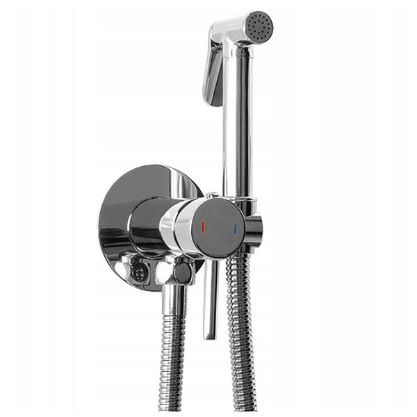 Гигиенический душ встраиваемый со смесителем REA Loop хром REA-B4106 Гигиенический душ встраиваемый со смесителем REA Loop хром REA-B4106