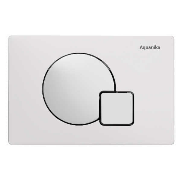 Клавиша для инсталляции AQUANIKA Basic Q-type белый Клавиша для инсталляции AQUANIKA Basic Q-type белый