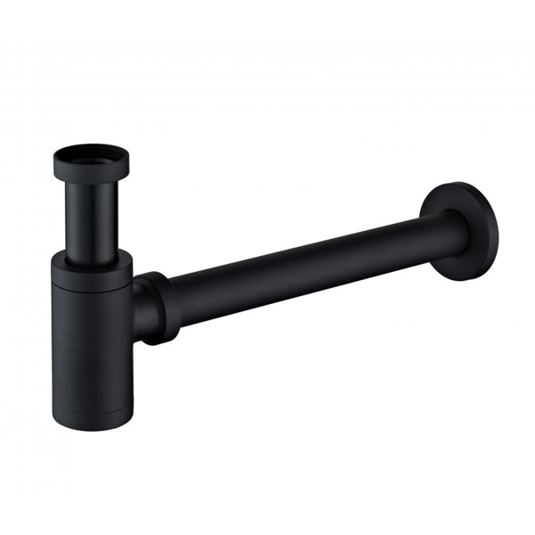 Сифон для раковины BELBAGNO черный матовый BB-SMT2-NERO Сифон для раковины BELBAGNO черный матовый BB-SMT2-NERO