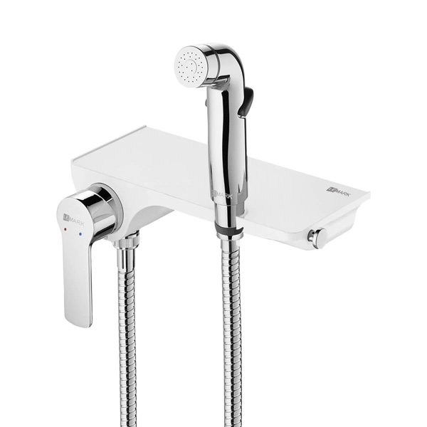 Душ гигиенический со смесителем настенный LEMARK Solo LM7168CW Душ гигиенический со смесителем настенный LEMARK Solo LM7168CW