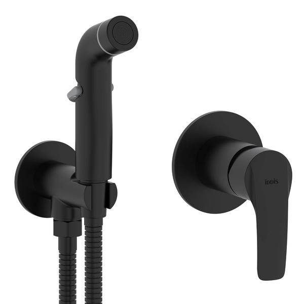 Душ гигиенический встраиваемый IDDIS Ray черный матовый RAYBLR2i08 Душ гигиенический встраиваемый IDDIS Ray черный матовый RAYBLR2i08