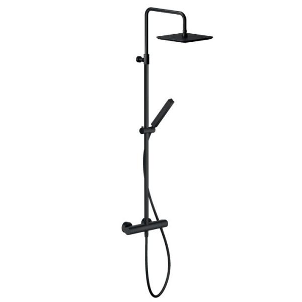 Душевая система NOBILI Seven 245х245 мм Velvet black SE124030/50BM Душевая система NOBILI Seven 245х245 мм Velvet black SE124030/50BM