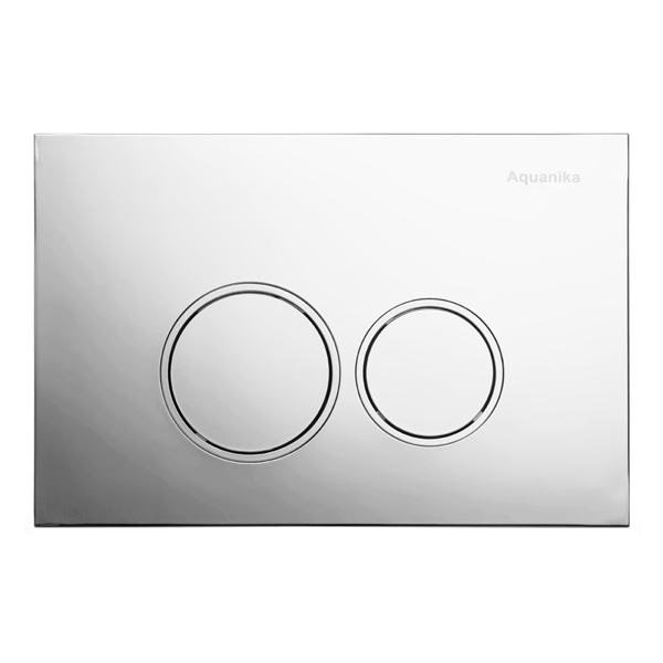 Клавиша для инсталляции AQUANIKA Basic R-type хром глянцевый Клавиша для инсталляции AQUANIKA Basic R-type хром глянцевый