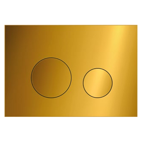 Клавиша для инсталляции KK-POL M11 золото глянец Клавиша для инсталляции KK-POL M11 золото глянец