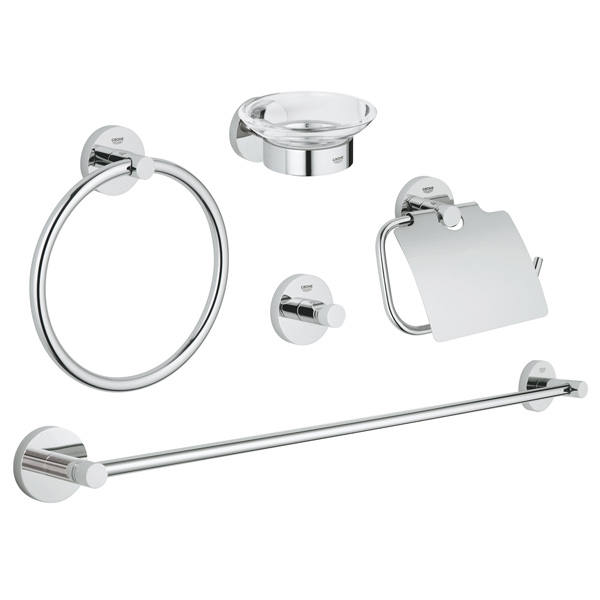 Набор аксессуаров GROHE Essentials 40344001 Набор аксессуаров GROHE Essentials 40344001