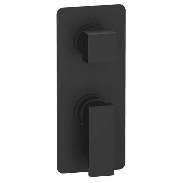 Смеситель для душа встраиваемый на 3 потока REMER Absolute черный матовый AU93NO Смеситель для душа встраиваемый на 3 потока REMER Absolute черный матовый AU93NO