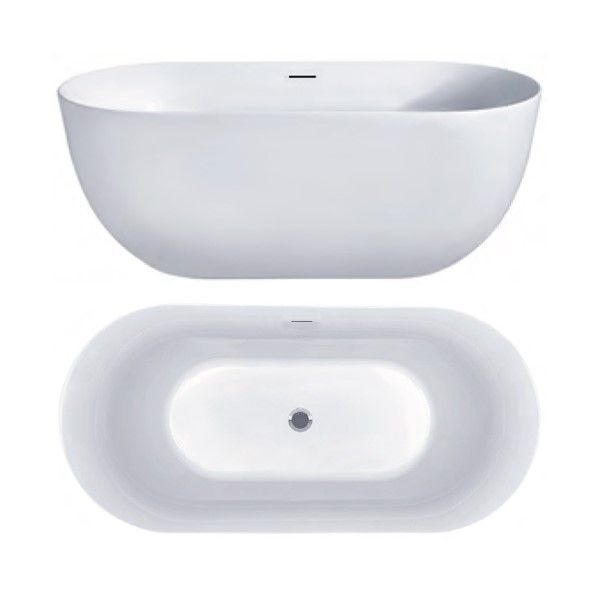 Ванна акриловая отдельностоящая HATRIA 170x78x60 см Y7AX01 Ванна акриловая отдельностоящая HATRIA 170x78x60 см Y7AX01