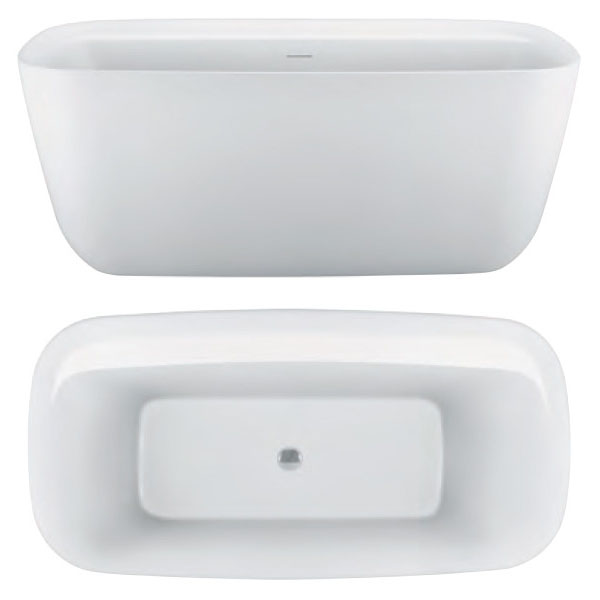 Ванна акриловая отдельностоящая HATRIA 170x78x60 см Y8AH25 Ванна акриловая отдельностоящая HATRIA 170x78x60 см Y8AH25