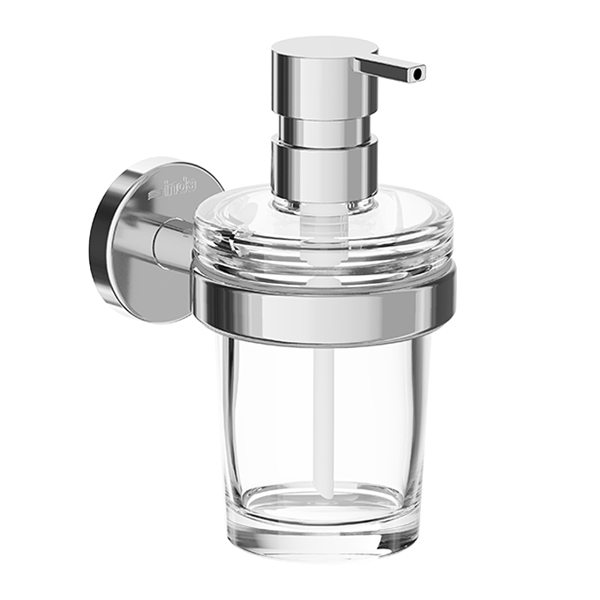 Дозатор настенный INDA Gealuna хром A10120CR03 Дозатор настенный INDA Gealuna хром A10120CR03