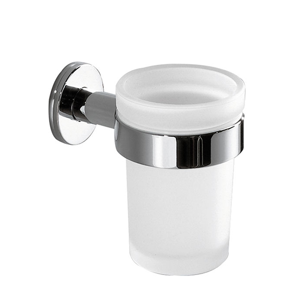 Стакан настенный INDA Touch хром A46100CR21 Стакан настенный INDA Touch хром A46100CR21