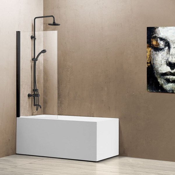 Душевая шторка на ванну VINCEA 800х1400 мм VSB-11800CLB Душевая шторка на ванну VINCEA 800х1400 мм VSB-11800CLB