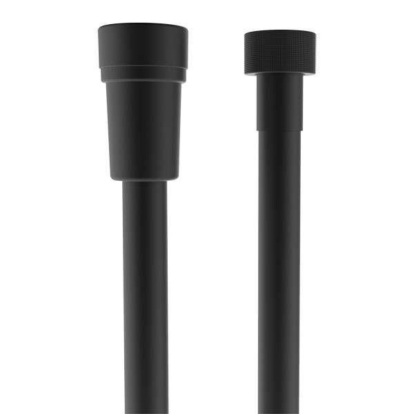 Шланг для душа BOSSINI Cromolux New 1500 мм чёрный матовый Шланг для душа BOSSINI Cromolux New 1500 мм чёрный матовый