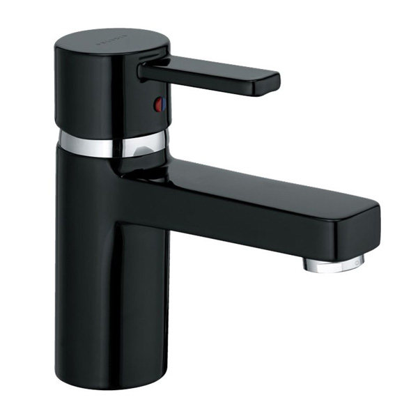 Смеситель для раковины KLUDI Zenta черный/хром 382508675 Смеситель для раковины KLUDI Zenta черный/хром 382508675