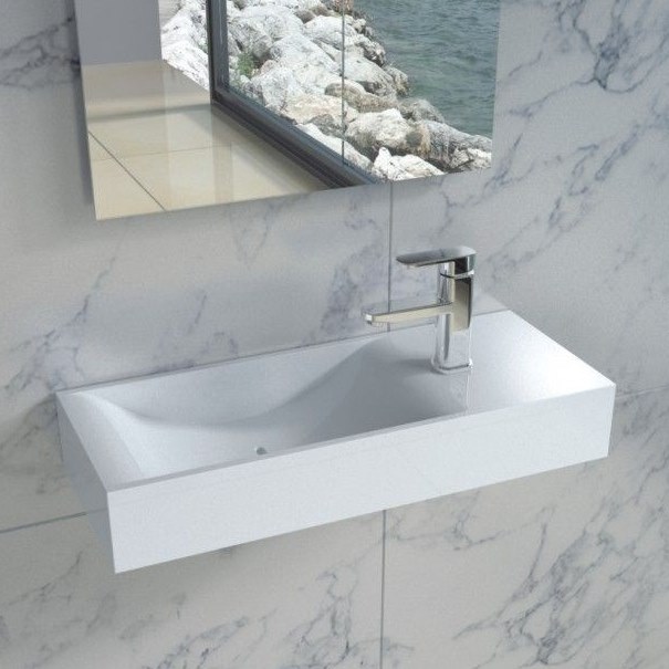 Раковина из искусственного камня NS BATH 500x200x80 мм NSS-5020G Раковина из искусственного камня NS BATH 500x200x80 мм NSS-5020G