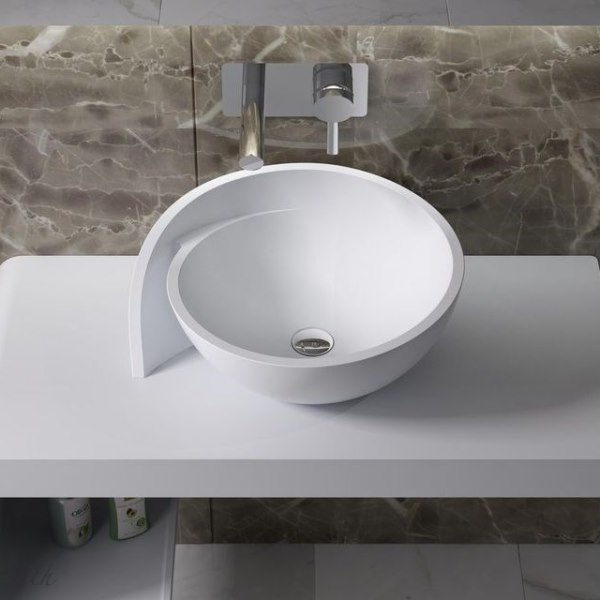Раковина из искусственного камня на столешницу NS BATH 500x450x200 мм NST-5045G Раковина из искусственного камня на столешницу NS BATH 500x450x200 мм NST-5045G
