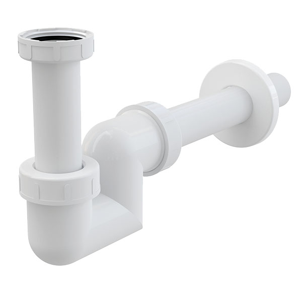 Сифон для биде/раковины ALCAPLAST белый A45F-DN32 Сифон для биде/раковины ALCAPLAST белый A45F-DN32