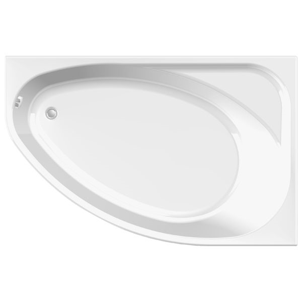 Ванна акриловая VAGNERPLAST Hapi R 1700x1100x45 мм Ванна акриловая VAGNERPLAST Hapi R 1700x1100x45 мм