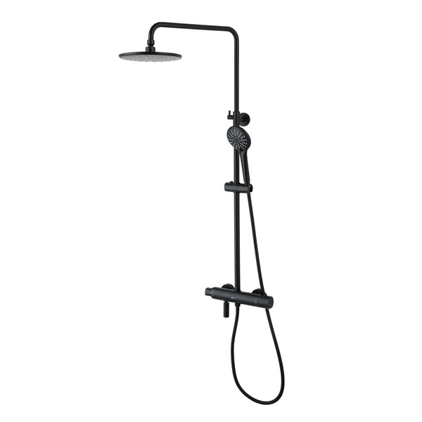 Душевая система LEMARK Bron черный матовый LM3772BL Душевая система LEMARK Bron черный матовый LM3772BL