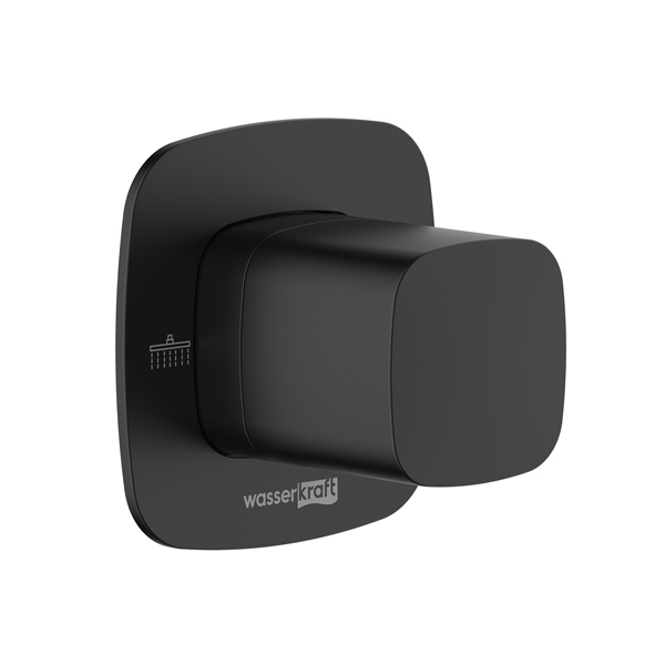 Вентиль переключающий на 2 выхода WASSER KRAFT Nuthe 9100 черный матовый A264 Вентиль переключающий на 2 выхода WASSER KRAFT Nuthe 9100 черный матовый A264