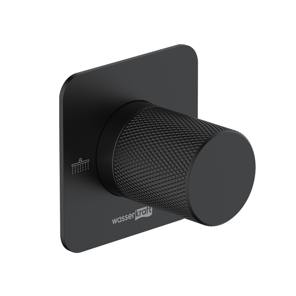 Вентиль переключающий на 2 выхода WASSER KRAFT Fulda 5200 черный матовый A299 Вентиль переключающий на 2 выхода WASSER KRAFT Fulda 5200 черный матовый A299
