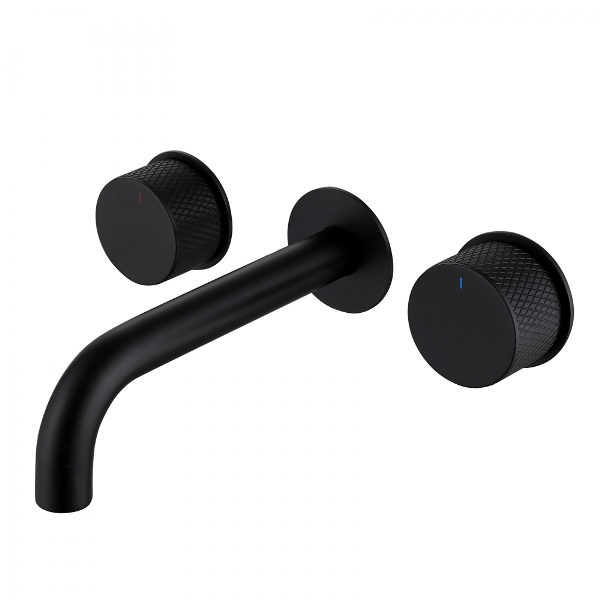 Смеситель для раковины встраиваемый ABBER Wasser Kreis 200 черный матовый AF81122B Смеситель для раковины встраиваемый ABBER Wasser Kreis 200 черный матовый AF81122B