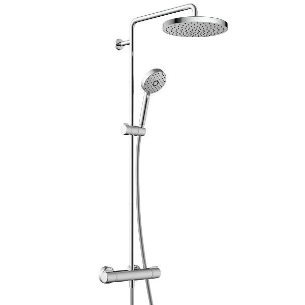 Душевая система с термостатическим смесителем JACOB DELAFON Atom 250 мм E36124-CP Душевая система с термостатическим смесителем JACOB DELAFON Atom 250 мм E36124-CP