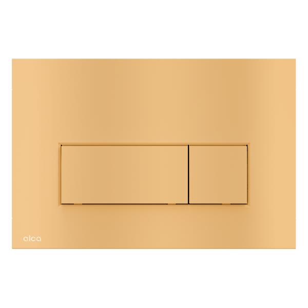 Клавиша для инсталляции ALCAPLAST Thin золото матовый M57-G-M Клавиша для инсталляции ALCAPLAST Thin золото матовый M57-G-M