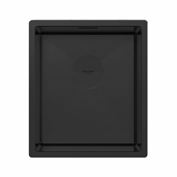 Мойка для кухни PAULMARK Next 38 UNI 440х380х200 мм черный матовый PM213844-MBN Мойка для кухни PAULMARK Next 38 UNI 440х380х200 мм черный матовый PM213844-MBN