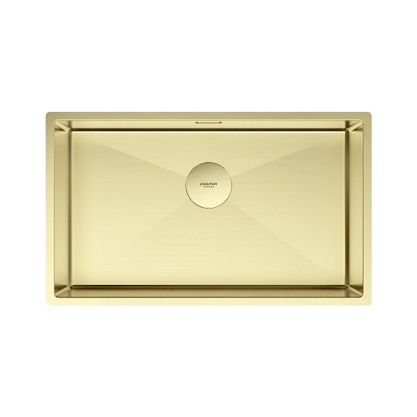 Мойка для кухни PAULMARK Next 74 UNI 440х740х200 мм светлое золото PM217444-LG Мойка для кухни PAULMARK Next 74 UNI 440х740х200 мм светлое золото PM217444-LG