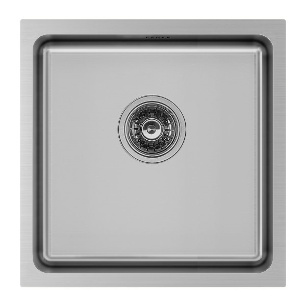 Мойка для кухни PAULMARK Vista 44 440х440х200 мм нержавеющая сталь брашированная PM304444-BS Мойка для кухни PAULMARK Vista 44 440х440х200 мм нержавеющая сталь брашированная PM304444-BS