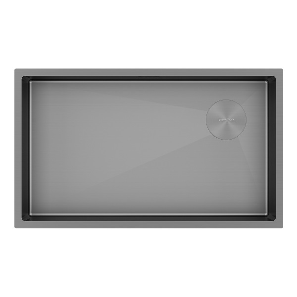 Мойка для кухни PAULMARK Next-Skew 74 UNI 440х740х200 мм серый матовый PM887444-MG Мойка для кухни PAULMARK Next-Skew 74 UNI 440х740х200 мм серый матовый PM887444-MG