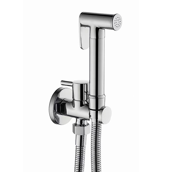 Душ гигиенический с запорным вентилем ESWART хром глянцевый Душ гигиенический с запорным вентилем ESWART хром глянцевый