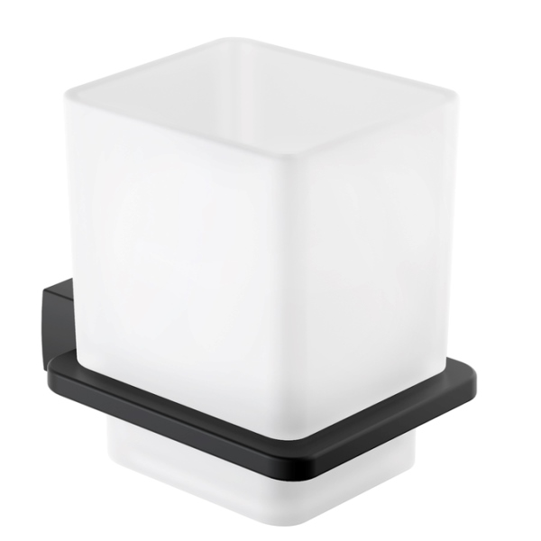 Стакан для зубных щеток TIMO Torne черный матовый 43033/03 Стакан для зубных щеток TIMO Torne черный матовый 43033/03