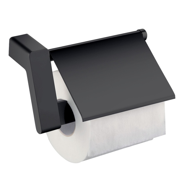 Держатель туалетной бумаги TIMO Torne черный матовый 43042/03 Держатель туалетной бумаги TIMO Torne черный матовый 43042/03