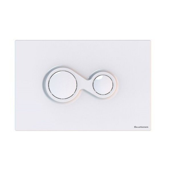 Клавиша для инсталляции ARTCERAM Monet белый глянцевый 701.000.05 Клавиша для инсталляции ARTCERAM Monet белый глянцевый 701.000.05