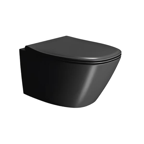 Унитаз подвесной безободковый с креплением GSI Modo SoftClose Swirlflush 540х370х340 мм 8415FR226 Унитаз подвесной безободковый с креплением GSI Modo SoftClose Swirlflush 540х370х340 мм 8415FR226