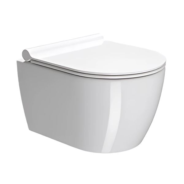 Унитаз подвесной безободковый с креплением GSI Pura Swirlflush 460х350 мм 8802FR211 Унитаз подвесной безободковый с креплением GSI Pura Swirlflush 460х350 мм 8802FR211