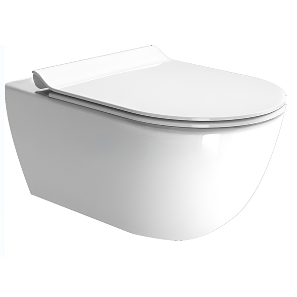 Унитаз подвесной безободковый GSI Pura SoftClose Swirlflush 550х360х335 мм Унитаз подвесной безободковый GSI Pura SoftClose Swirlflush 550х360х335 мм