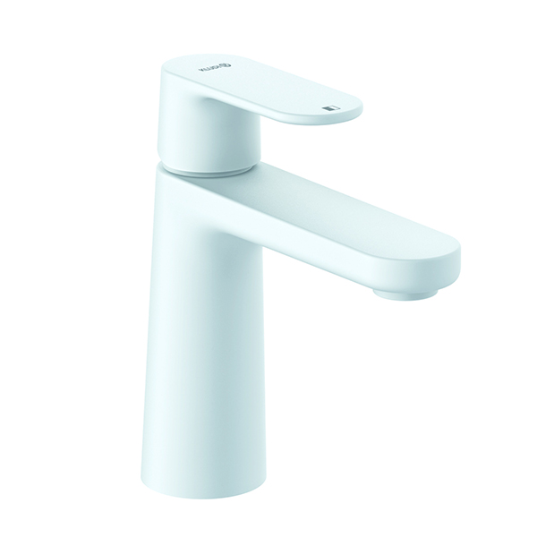 Смеситель для раковины KLUDI Louva 100 мм белый матовый 242825375 Смеситель для раковины KLUDI Louva 100 мм белый матовый 242825375