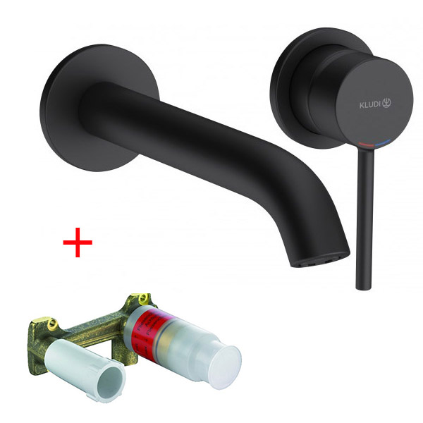 Смеситель для раковины встраиваемый KLUDI Bozz 230 мм 382453976S Смеситель для раковины встраиваемый KLUDI Bozz 230 мм 382453976S