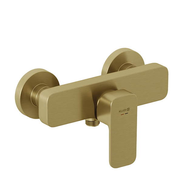 Смеситель для душа KLUDI Renon золото брашированное 42831N075 Смеситель для душа KLUDI Renon золото брашированное 42831N075