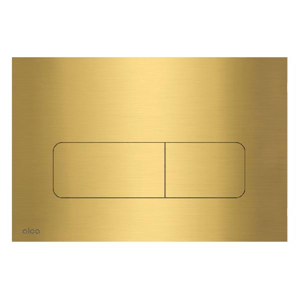 Клавиша для инсталляции ALCAPLAST Moon золото брашированное MOON-BRASS Клавиша для инсталляции ALCAPLAST Moon золото брашированное MOON-BRASS