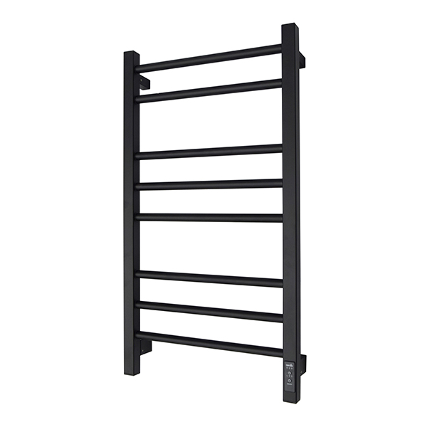 Полотенцесушитель электрический GROIS Nex GR-112 400х800 П8 black mat U GROIS Полотенцесушитель электрический GROIS Nex GR-112 400х800 П8 black mat U GROIS