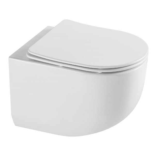 Унитаз подвесной безободковый VINCEA Globo Tornado SoftClose 495х360х370 мм VT1-52T Унитаз подвесной безободковый VINCEA Globo Tornado SoftClose 495х360х370 мм VT1-52T