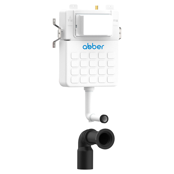 Бачок смывной для приставного унитаза застенный ABBER AC0104 Бачок смывной для приставного унитаза застенный ABBER AC0104